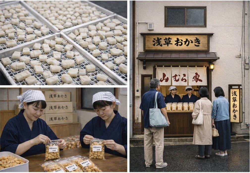 製造・店舗の様子(写真一覧)
